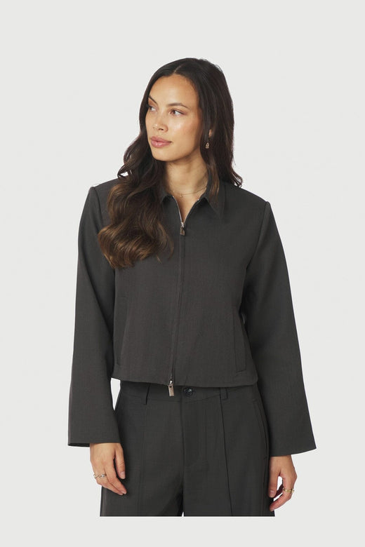 Neo Noir - Vianney Structure Jacket 167302 - 104 - Dark Grey