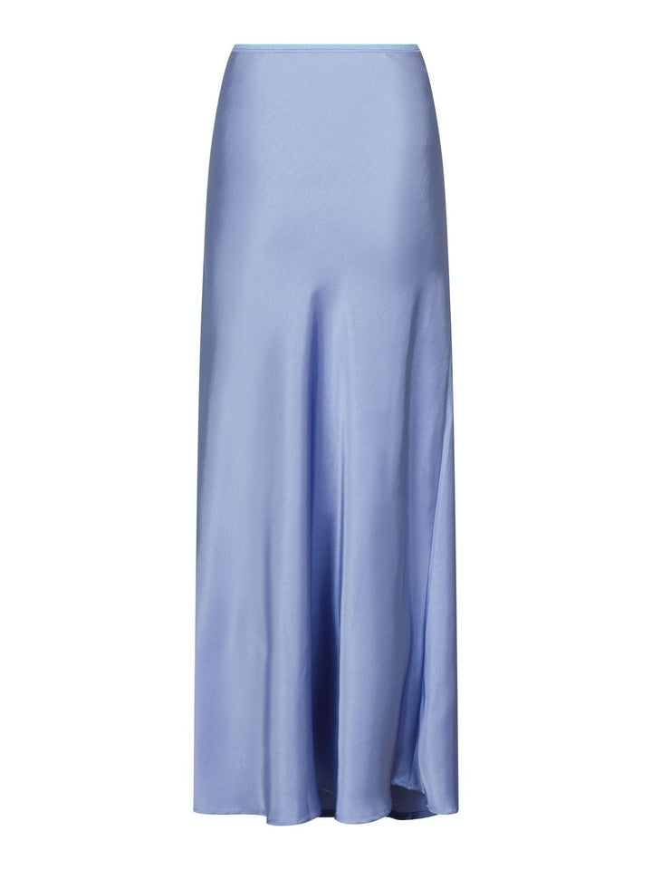 Neo Noir - Vicky Heavy Sateen Skirt - Lilac