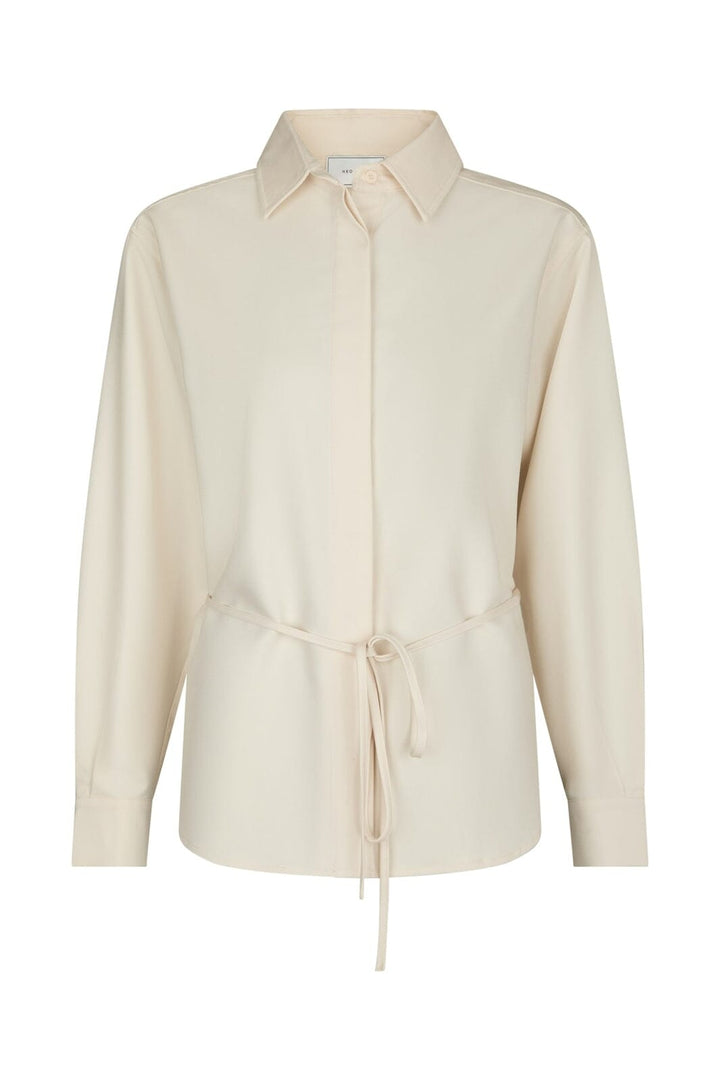 Neo Noir - Waldis Solid Shirt 163992 - 122 - Creme