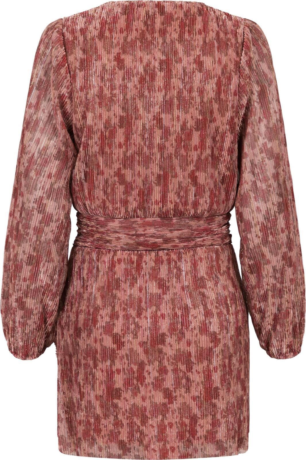 Neo Noir - Wallis Glitz Flower Dress - Rose Blush