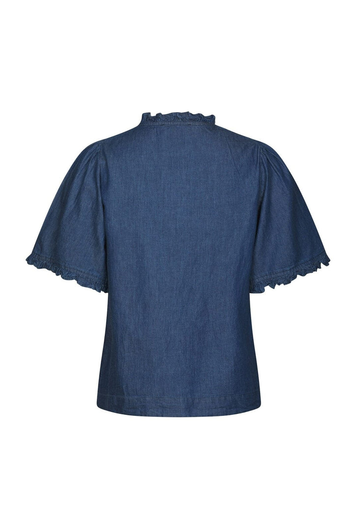 Neo Noir - Wendia Denim Blouse 168895 - 140 - Blue