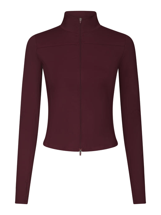 Neo Noir x Molly&My Athleisure - Nolana Zip Blouse 167175 - 162 - Bordeaux Cardigans 