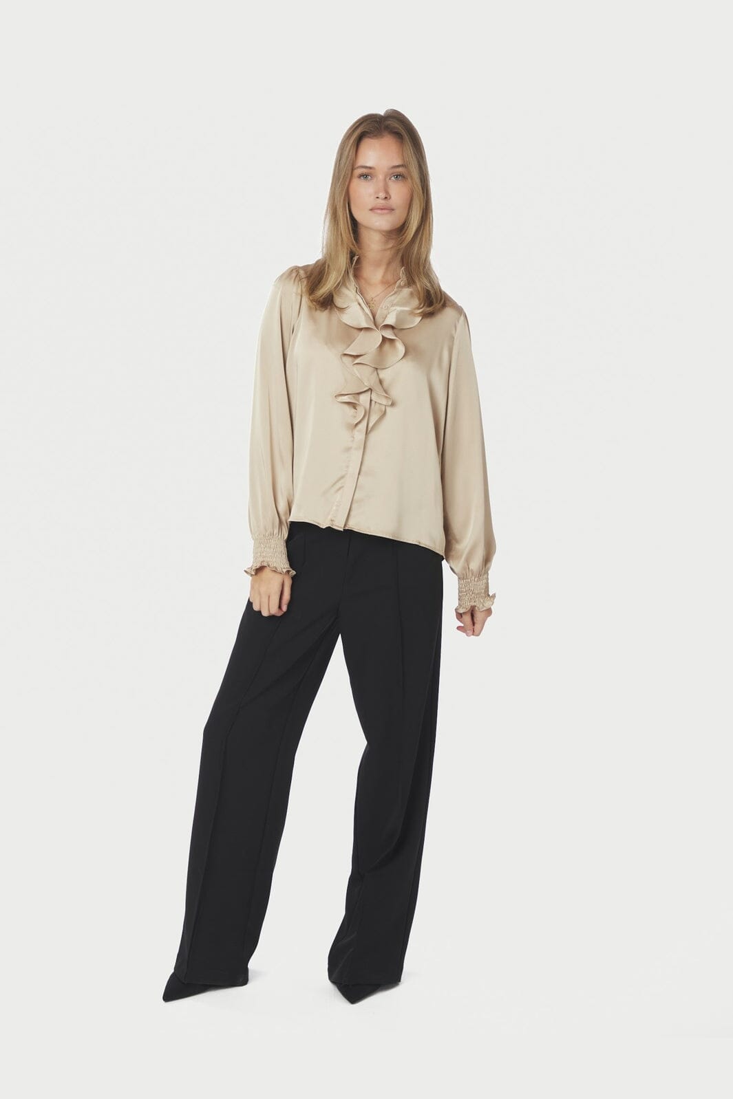 Neo Noir - Zamola Blouse 166450 - 125 - Dark Sand