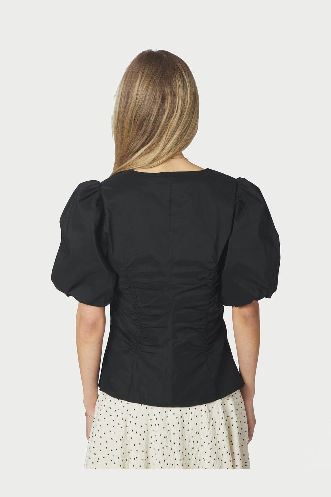 Neo Noir - Zaria Poplin Blouse 167568 - 100 - Black