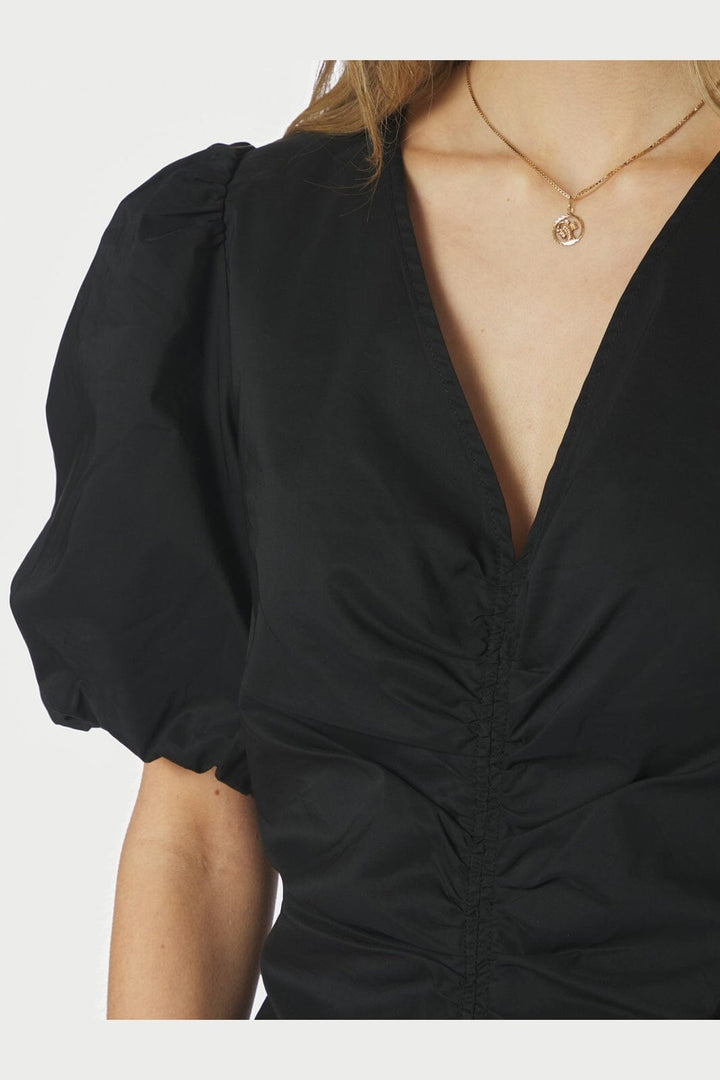 Neo Noir - Zaria Poplin Blouse 167568 - 100 - Black