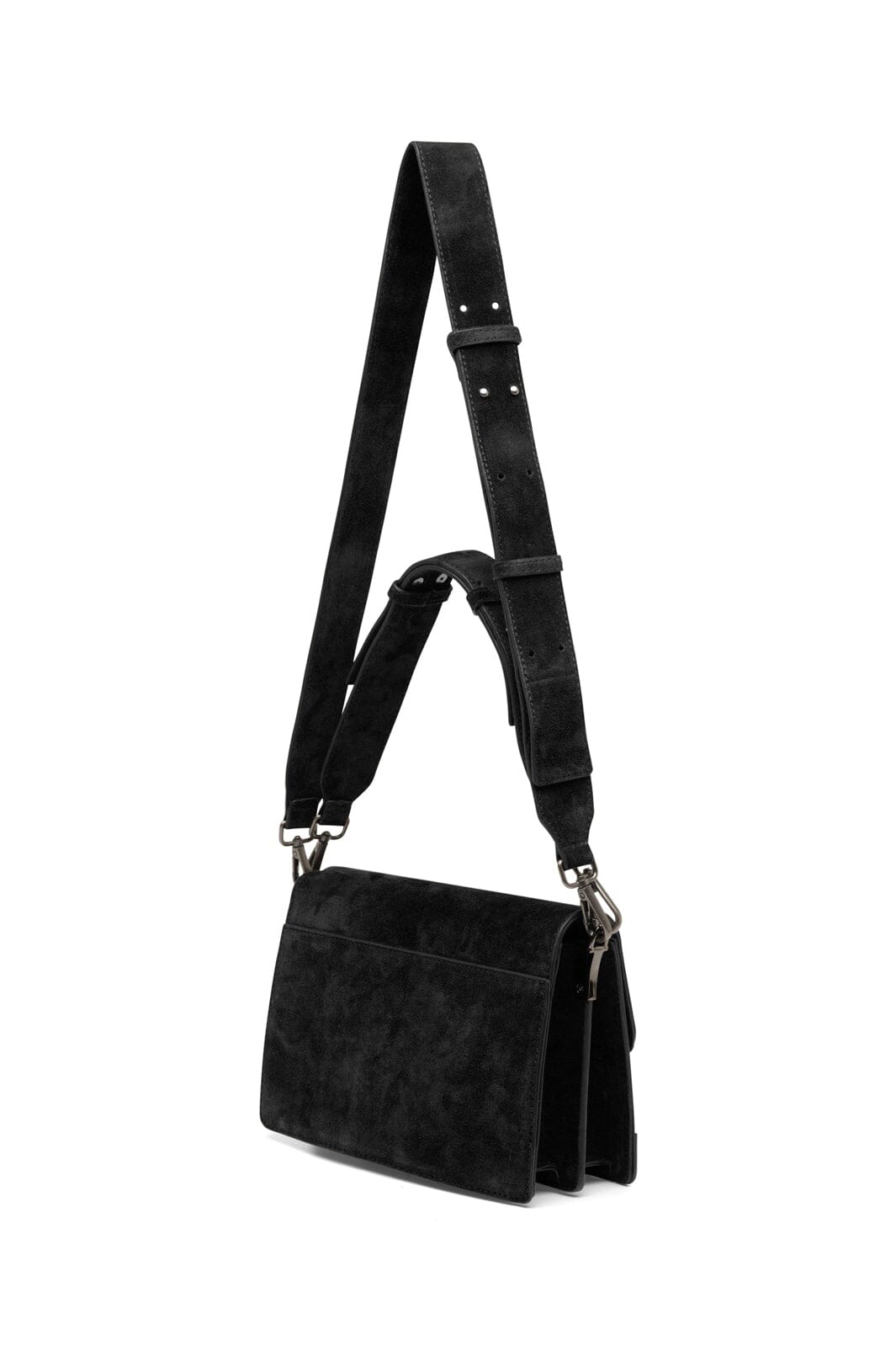 Noella - Adele Bag Real Suede 15970006 - 004 - Black