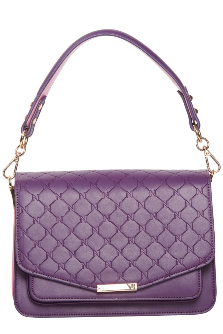 Noella - Blanca Multi Compartment Logo Bag - Plum Light Pink