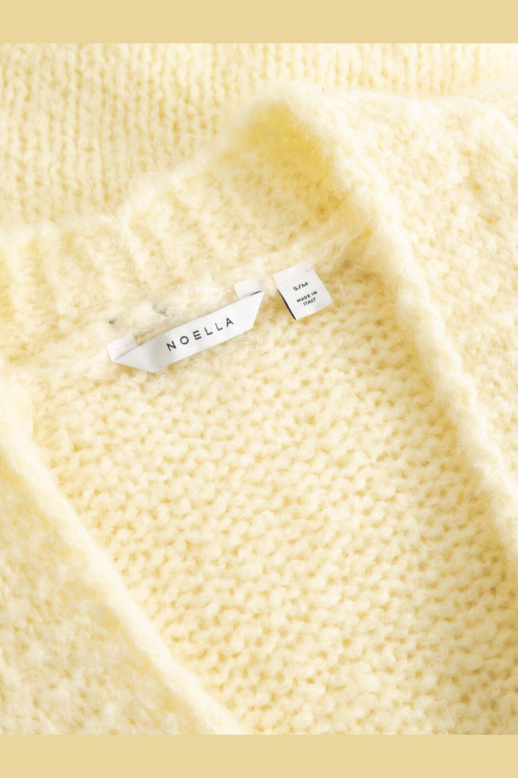 Noella - Fora Knit Cardigan 12161011 - 1417 - Butter Yellow