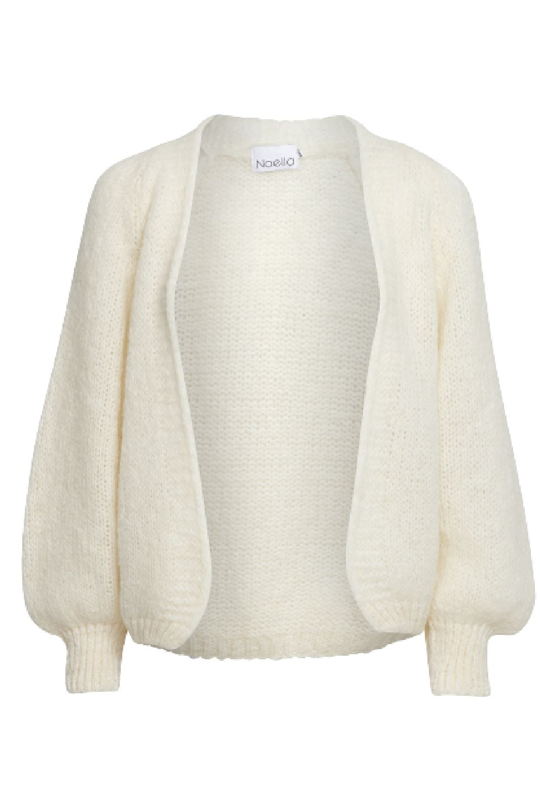 Noella - Fora Knit Cardigan - White