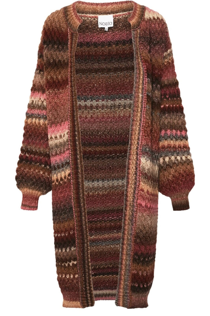 Noella - Gio Knit Cardigan - 1047 Rust Mix