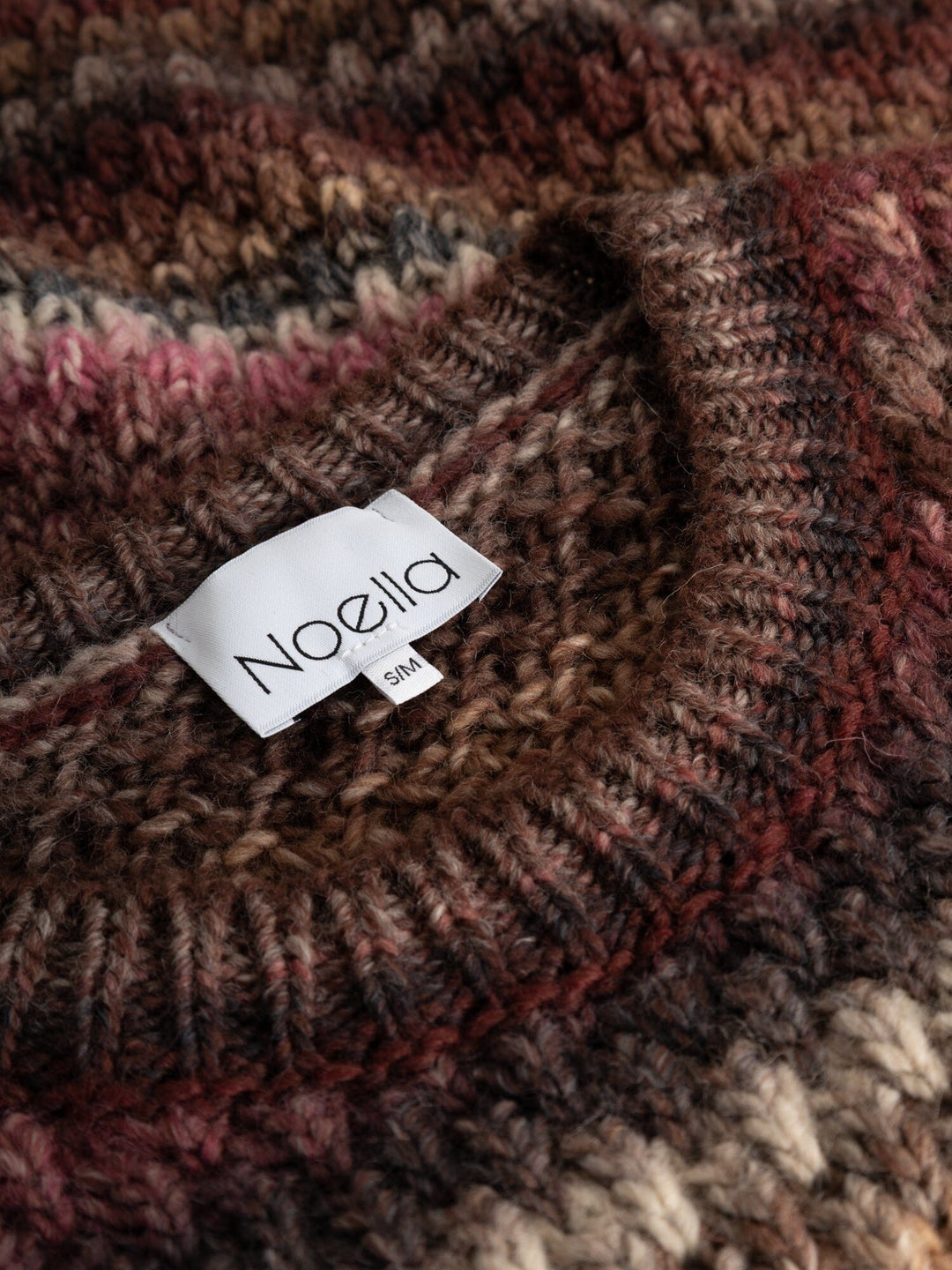 Noella - Gio Knit Sweater - 1047 Rust Mix Strikbluser 