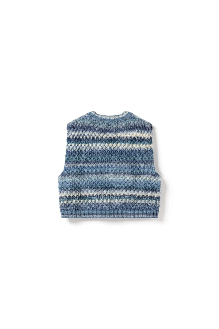 Noella - Gio Knit Vest 10872143 - 663 - Sky Mix