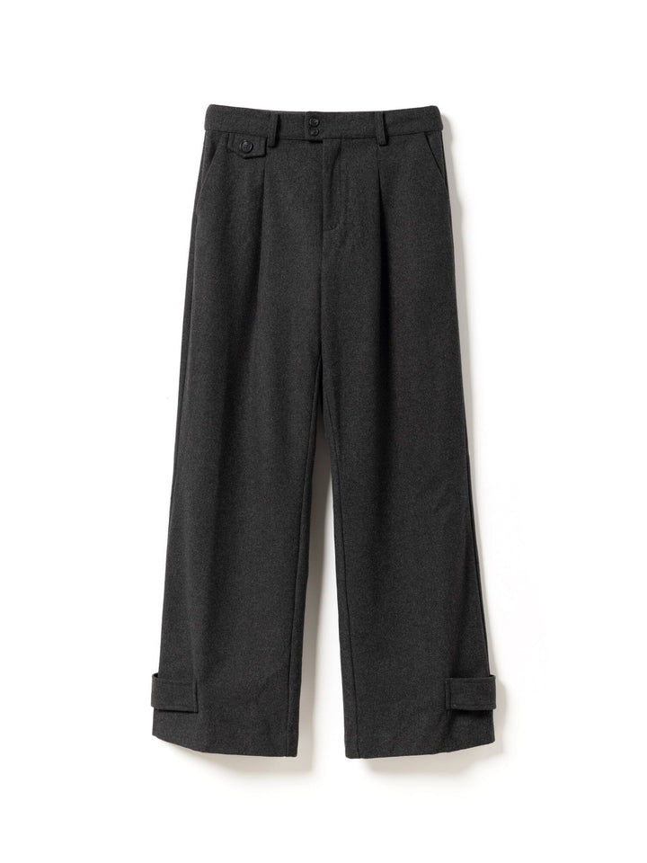 Noella - Joann Pants 11790035 - 1252 - Dark Grey Mel. Bukser 