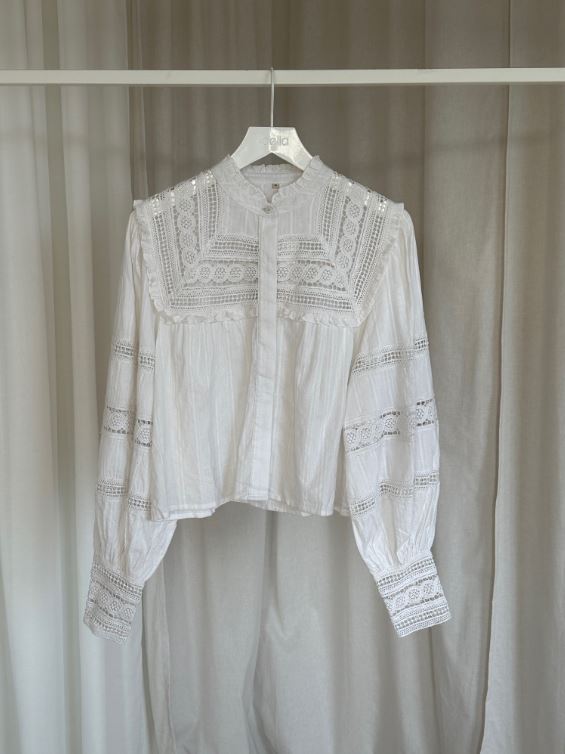 Noella - Joie Blouse - 006 Offwhite