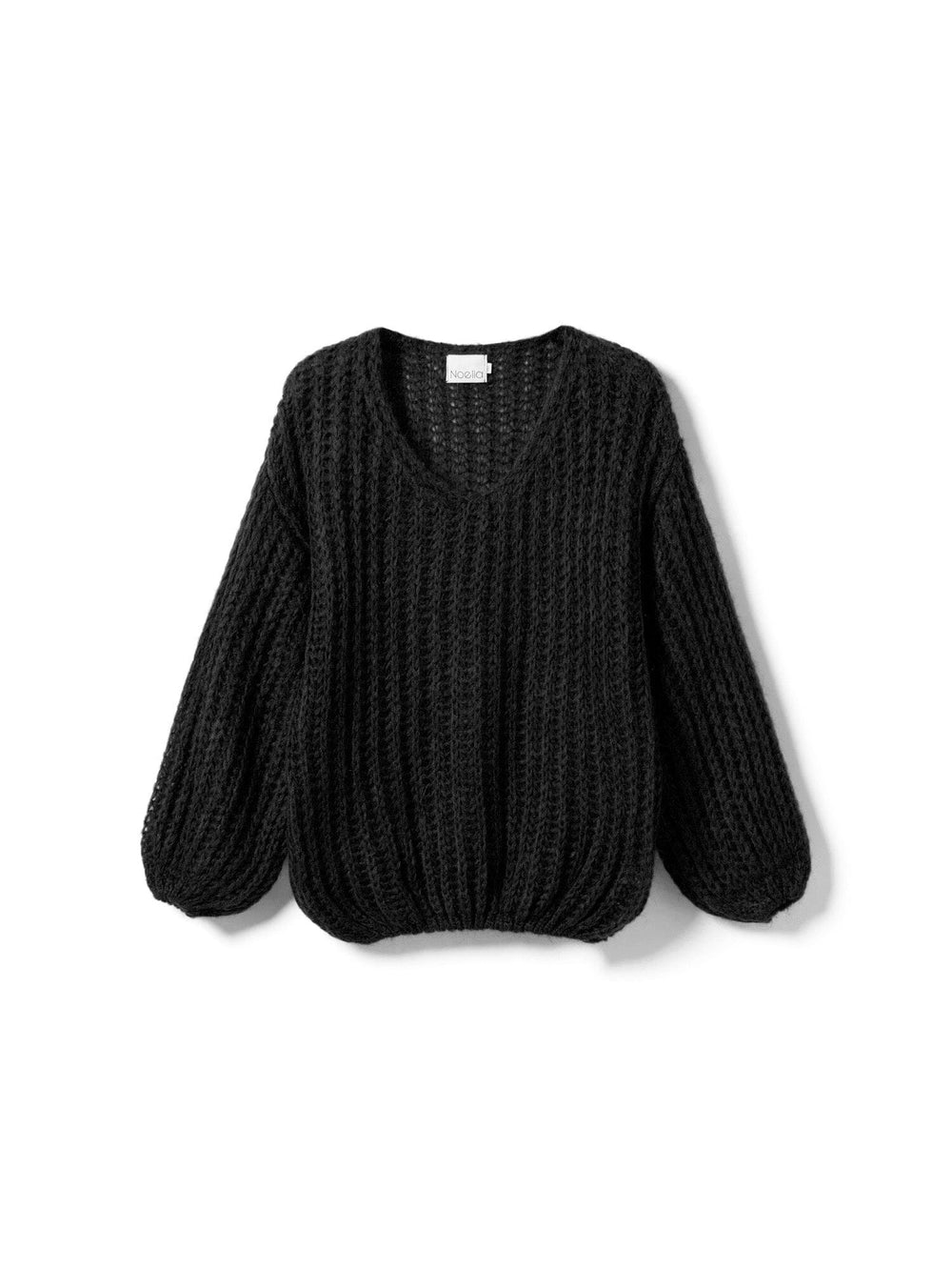 Noella - Joseph Knit Sweater - 004 Black Strikbluser 