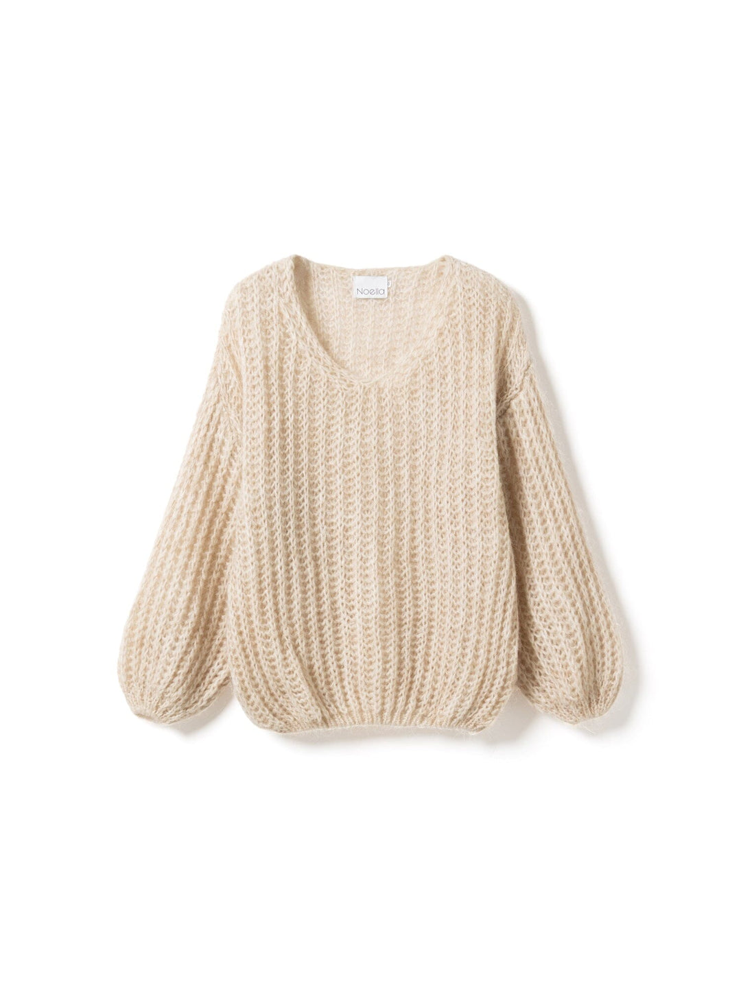Noella - Joseph Knit Sweater - 023 Beige Strikbluser 