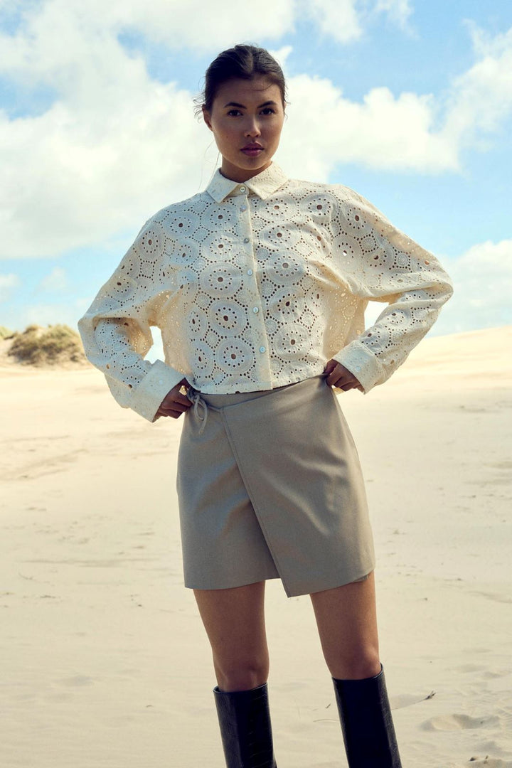 Noella - Julie Shirt - 974 Ivory