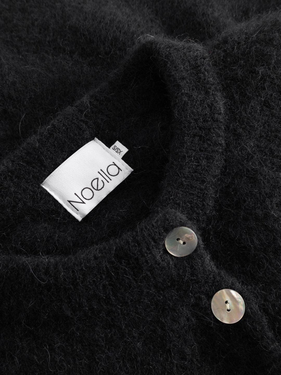 Noella - Kae Knit Cardigan - 004 Black Cardigans 