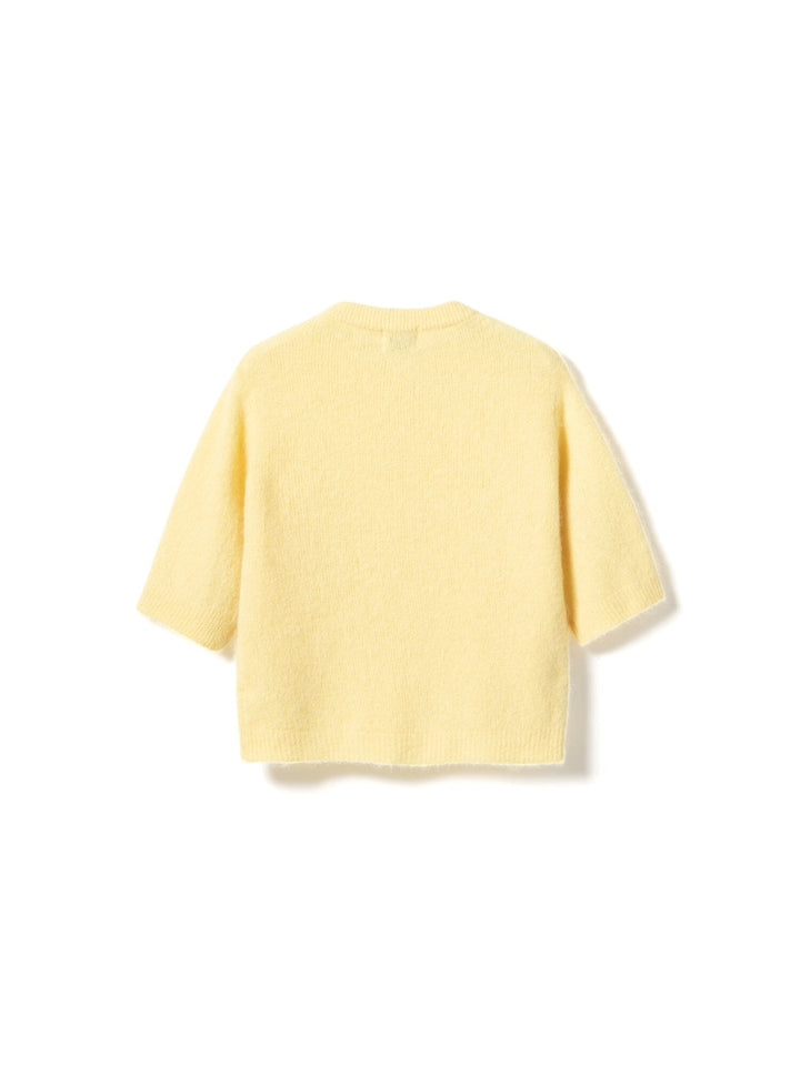 Noella - Kae Ss Knit Cardigan 12940086 - 260 - Light Yellow Cardigans 