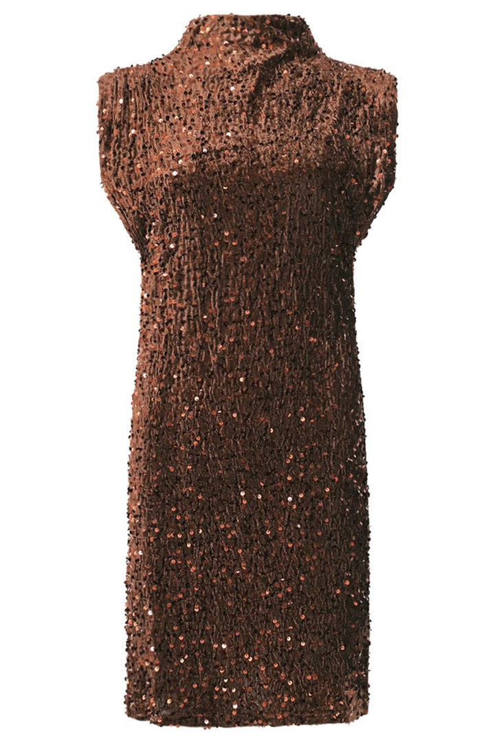 Noella - Kali Dress - 1021 Chocolate Brown