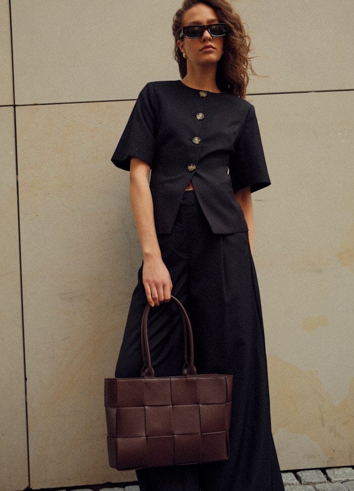 Noella - Kazia Pants 12700026 - 007 - Navy Bukser 