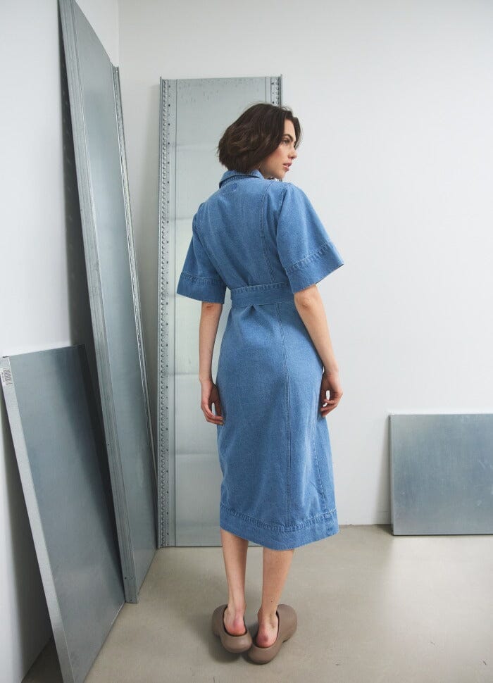 Noella - Keisley Dress - 1235 Light Blue Wash