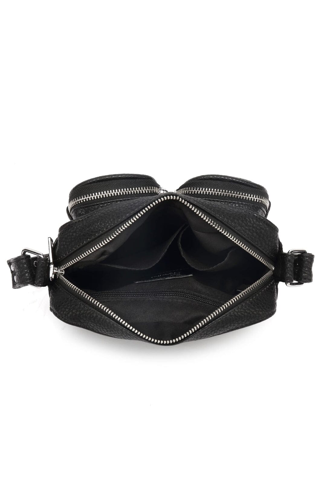 Noella - Kendra Crossover Bag - Black Nappa Look
