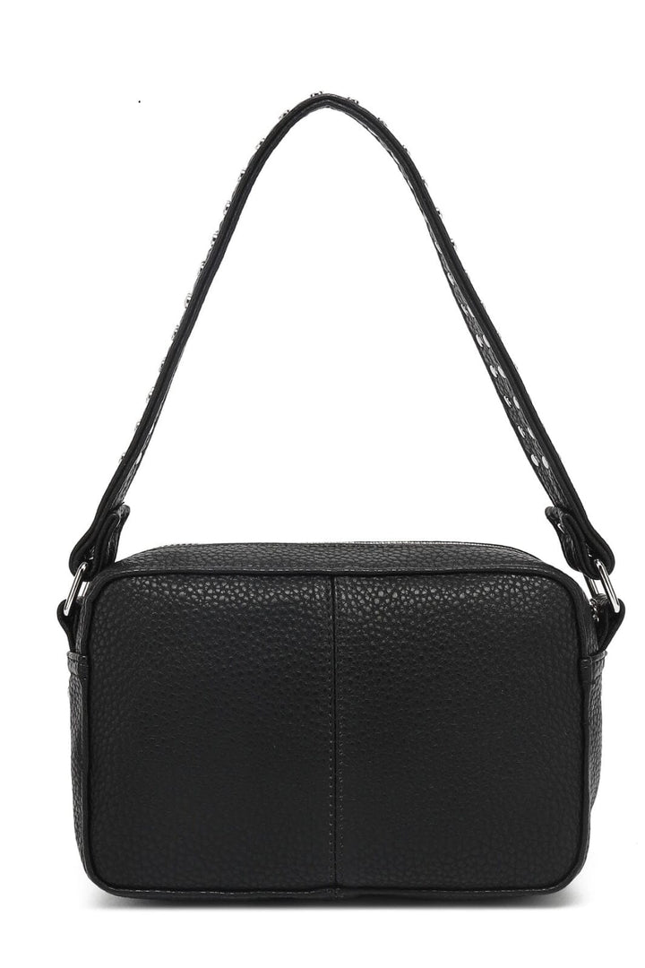 Noella - Kendra Crossover Bag - Black Nappa Look