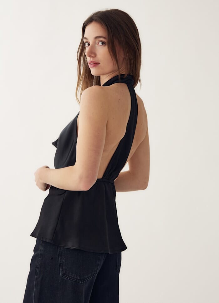 Noella - Lashana Top 14610002 - 004 - Black Toppe 