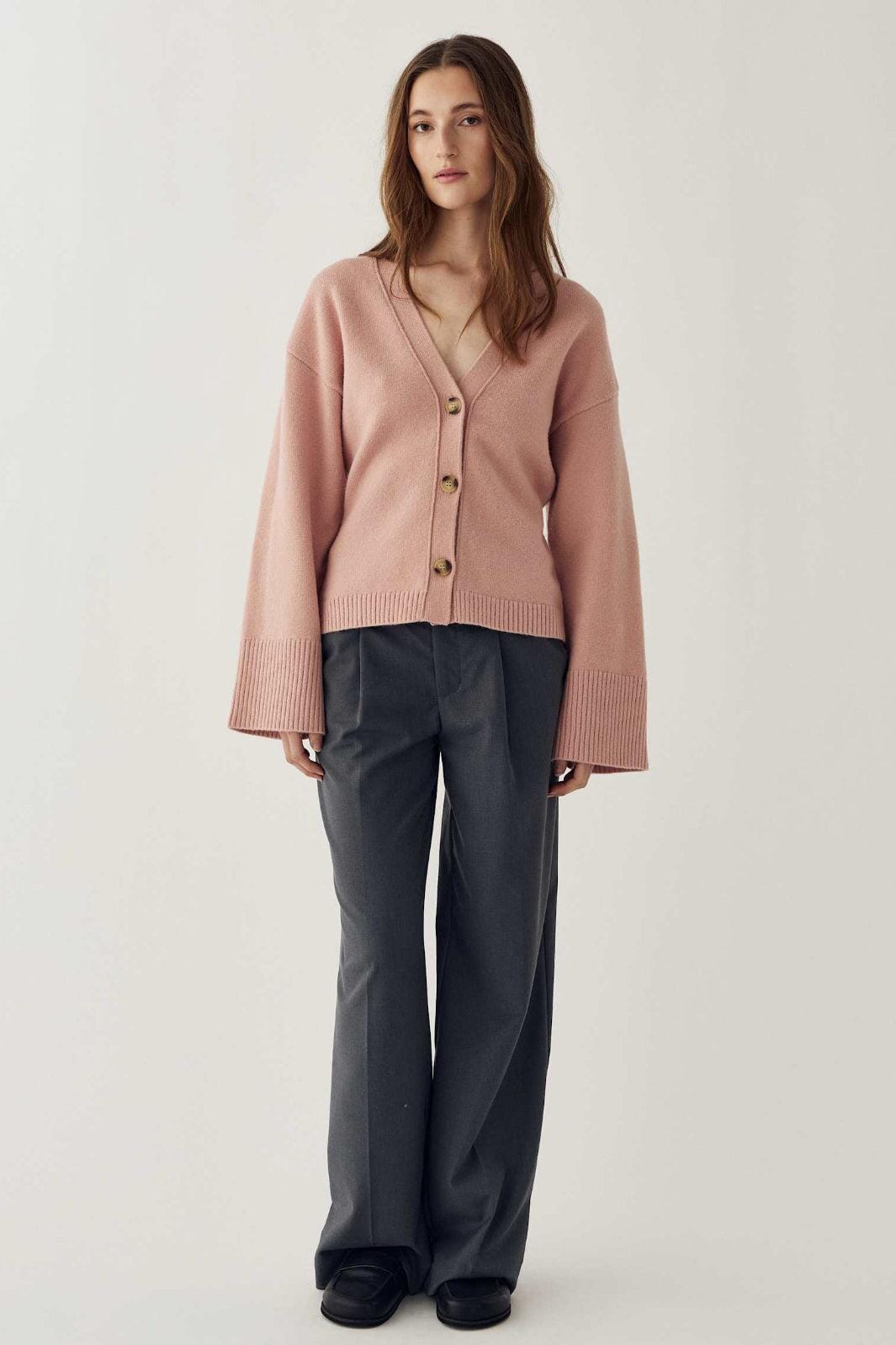 Noella - Lenyx Knit Cardigan 13770001 - 1460 - Blush Pink Cardigans 