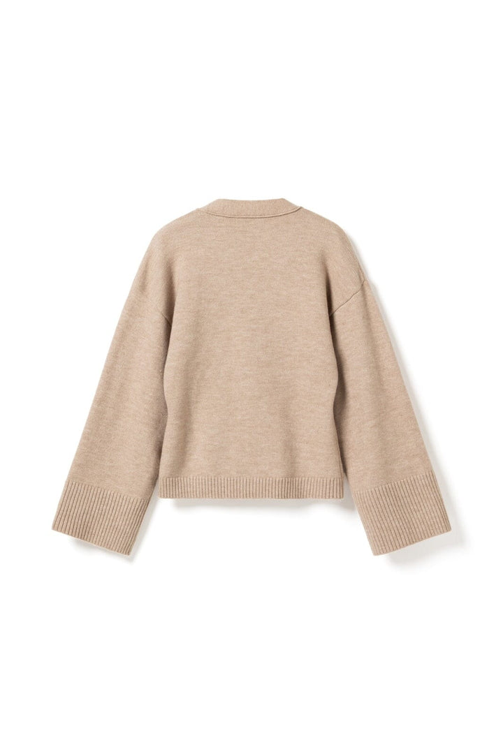 Noella - Lenyx Knit Cardigan 13770001 - 969 - Sand Melange