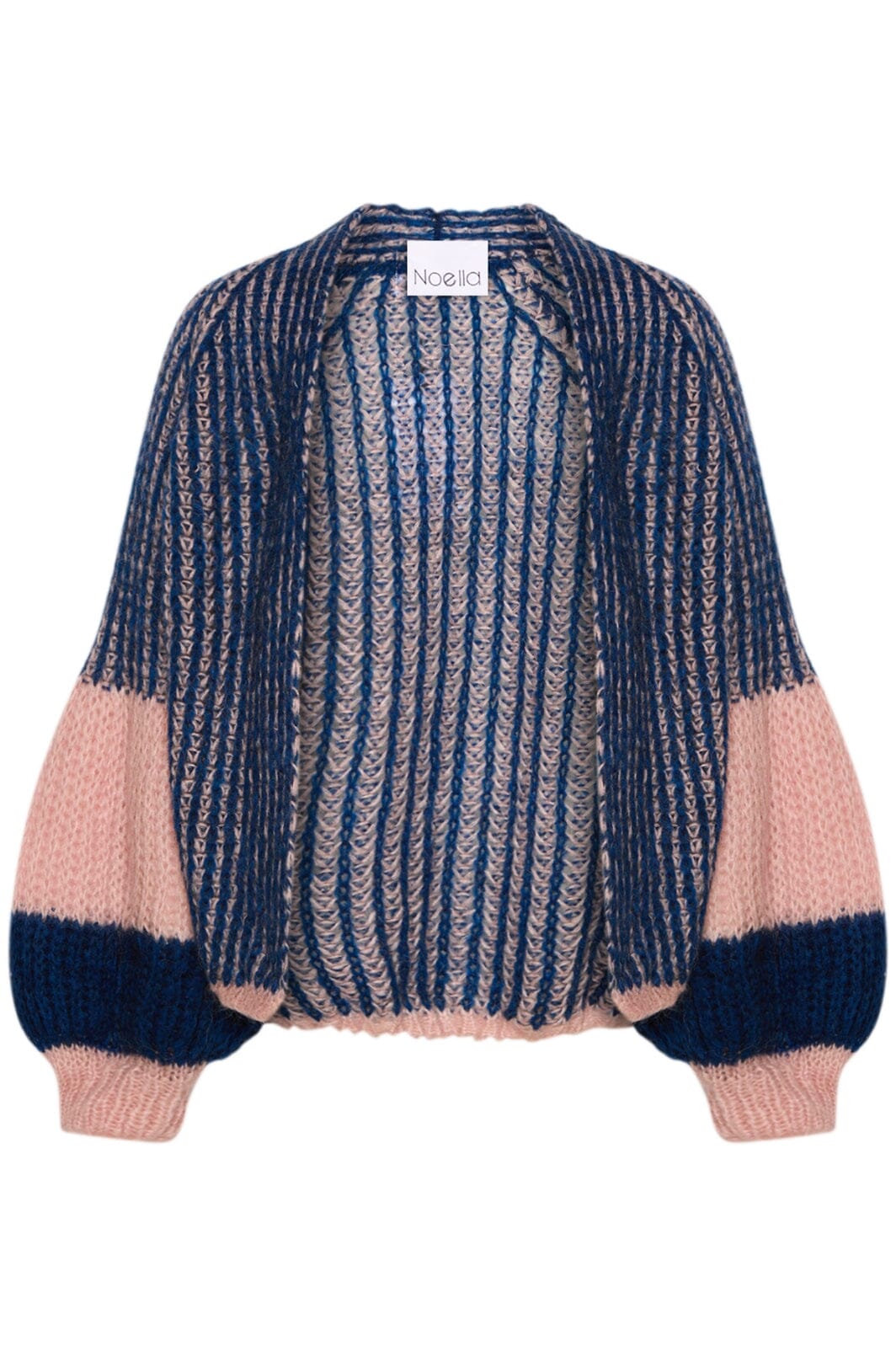 Noella - Liana Knit Cardigan - Rose/Navy