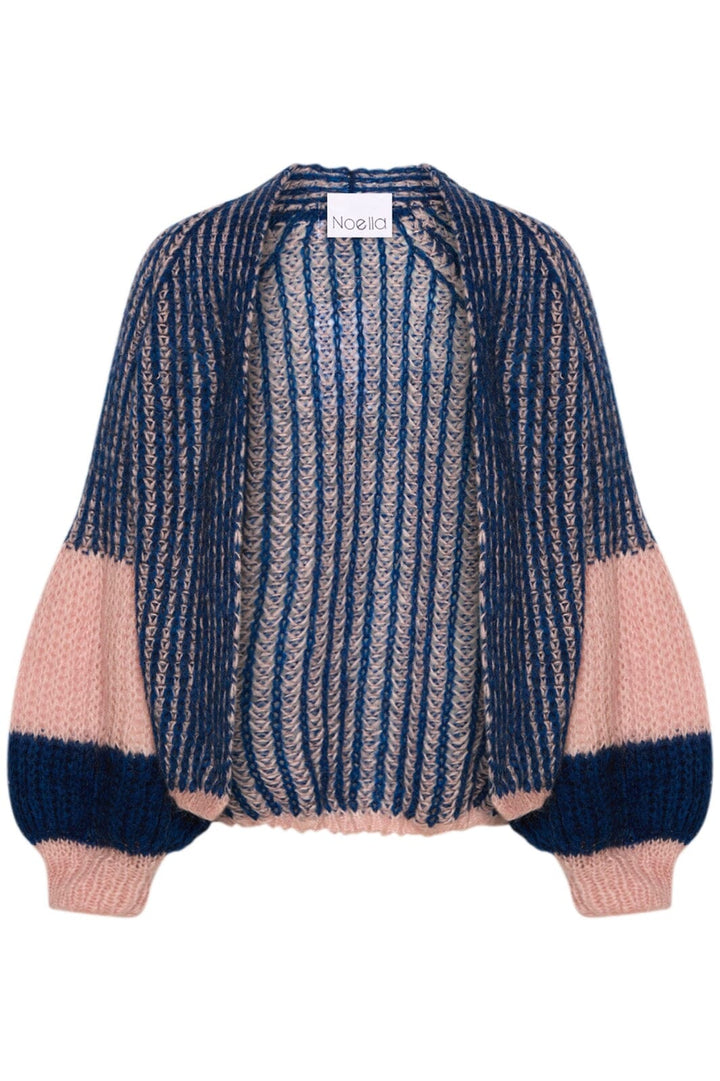 Noella - Liana Knit Cardigan - Rose/Navy