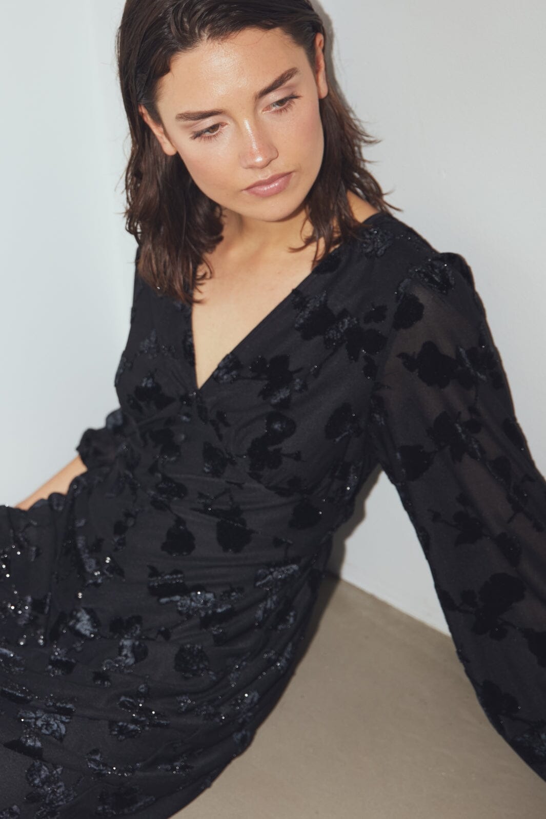 Noella - Lilith Maxi Dress 14600003 - 004 - Black Kjoler 