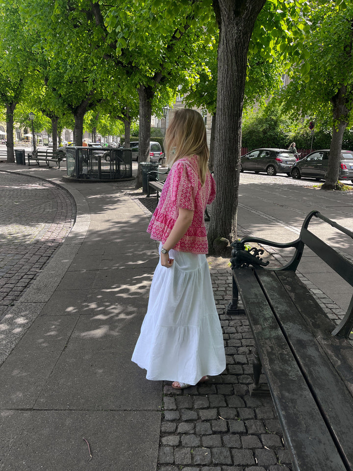 Noella - Lorraine Blouse 13380002 - 1330 - Pink Sugar Combo Bluser 