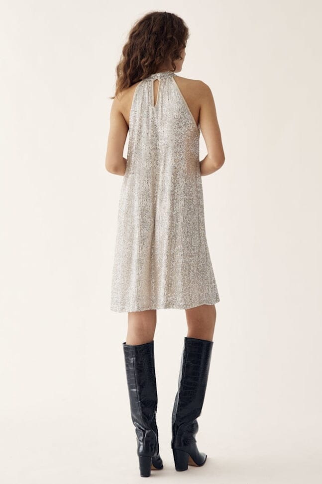 Noella - Luvena Dress 14320002 - 766 - Silver Kjoler 