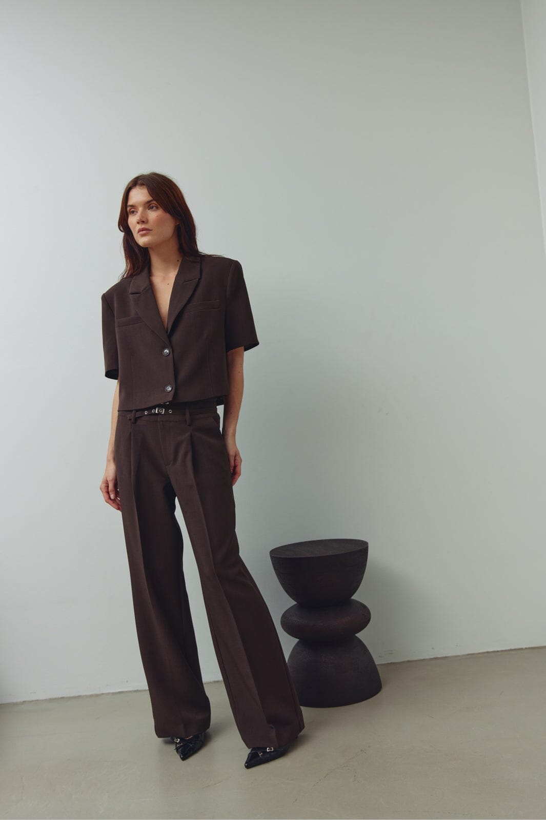 Noella - N-Darryl Pants 13860007 - 674 - Chocolate