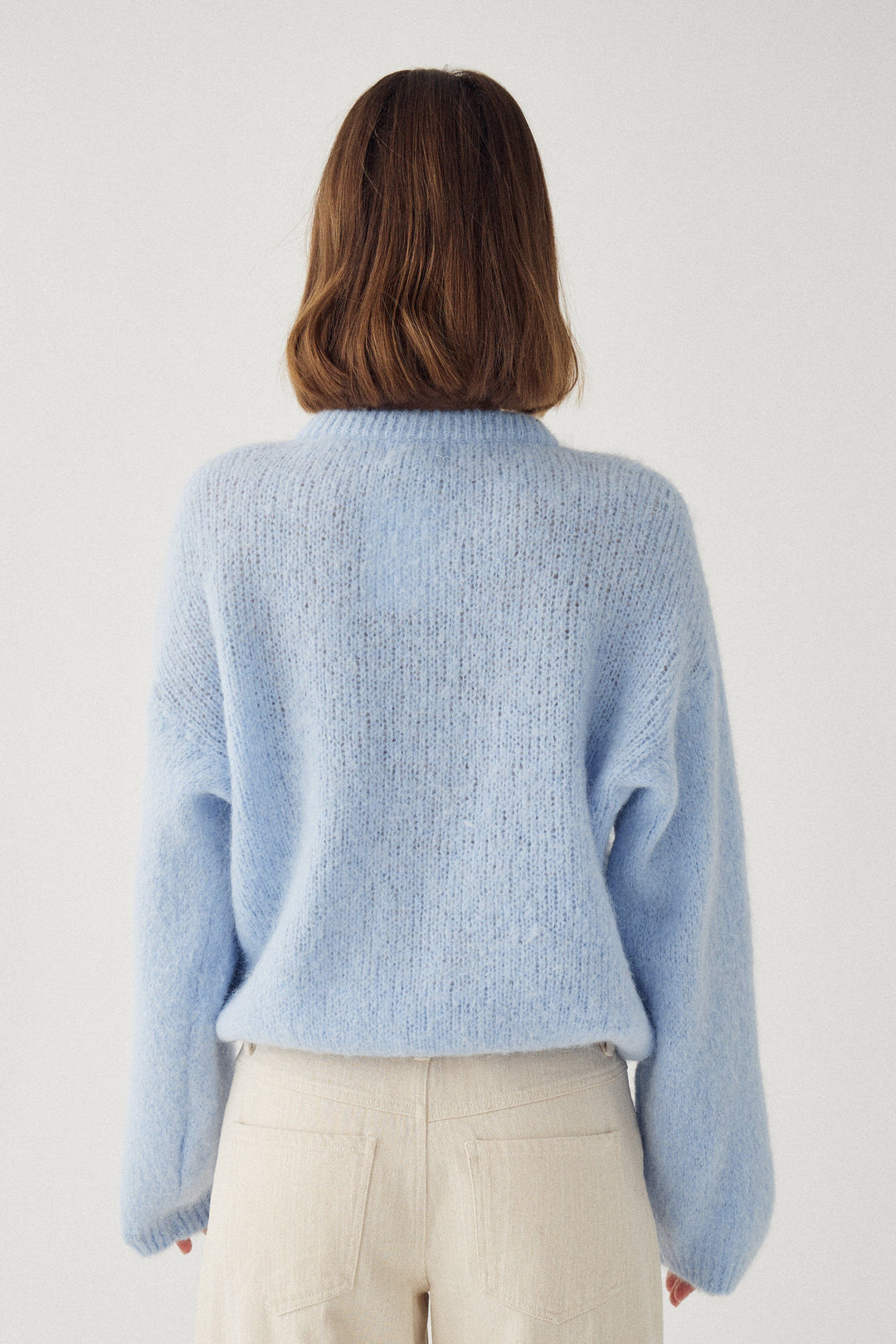 Noella - N-Kae Knit Cardigan 15950001 - 016 - Light Blue Cardigans 