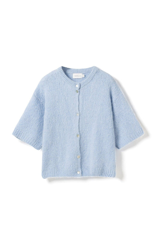 Noella - N-Kae Ss Knit Cardigan 15950003 - 016 - Light Blue Cardigans 