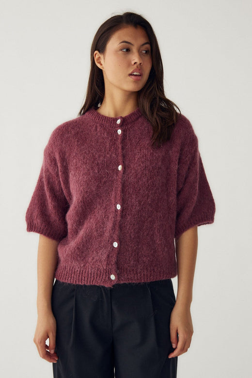 Noella - N-Kae Ss Knit Cardigan 15950003 - 1285 - Rust Cardigans 