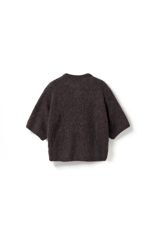 Noella - N-Kae Ss Knit Cardigan 15950003 - 674 - Chocolate