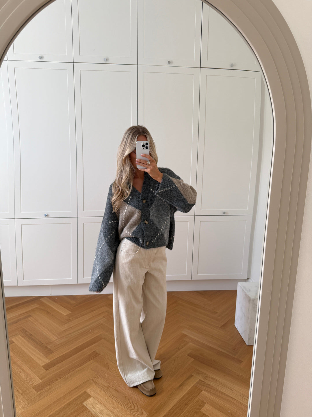 Noella - N-Laiana Knit Cardigan 14670002 - 507 - Grey Mix Cardigans 