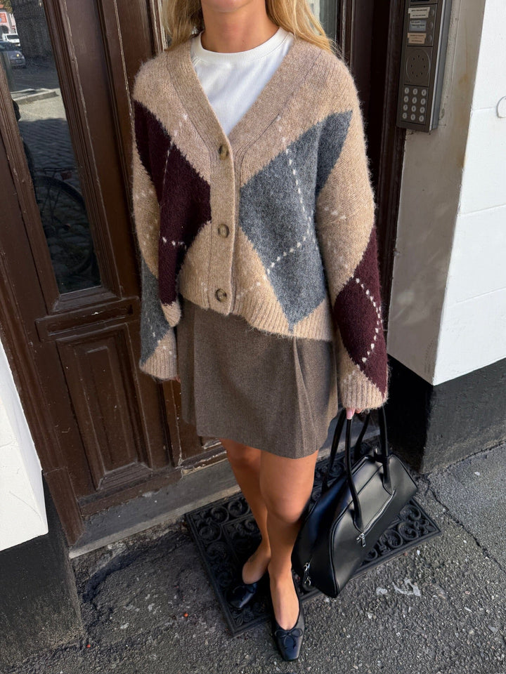 Noella - N-Laiana Knit Cardigan 14670002 - 969 - Sand Melange Cardigans 