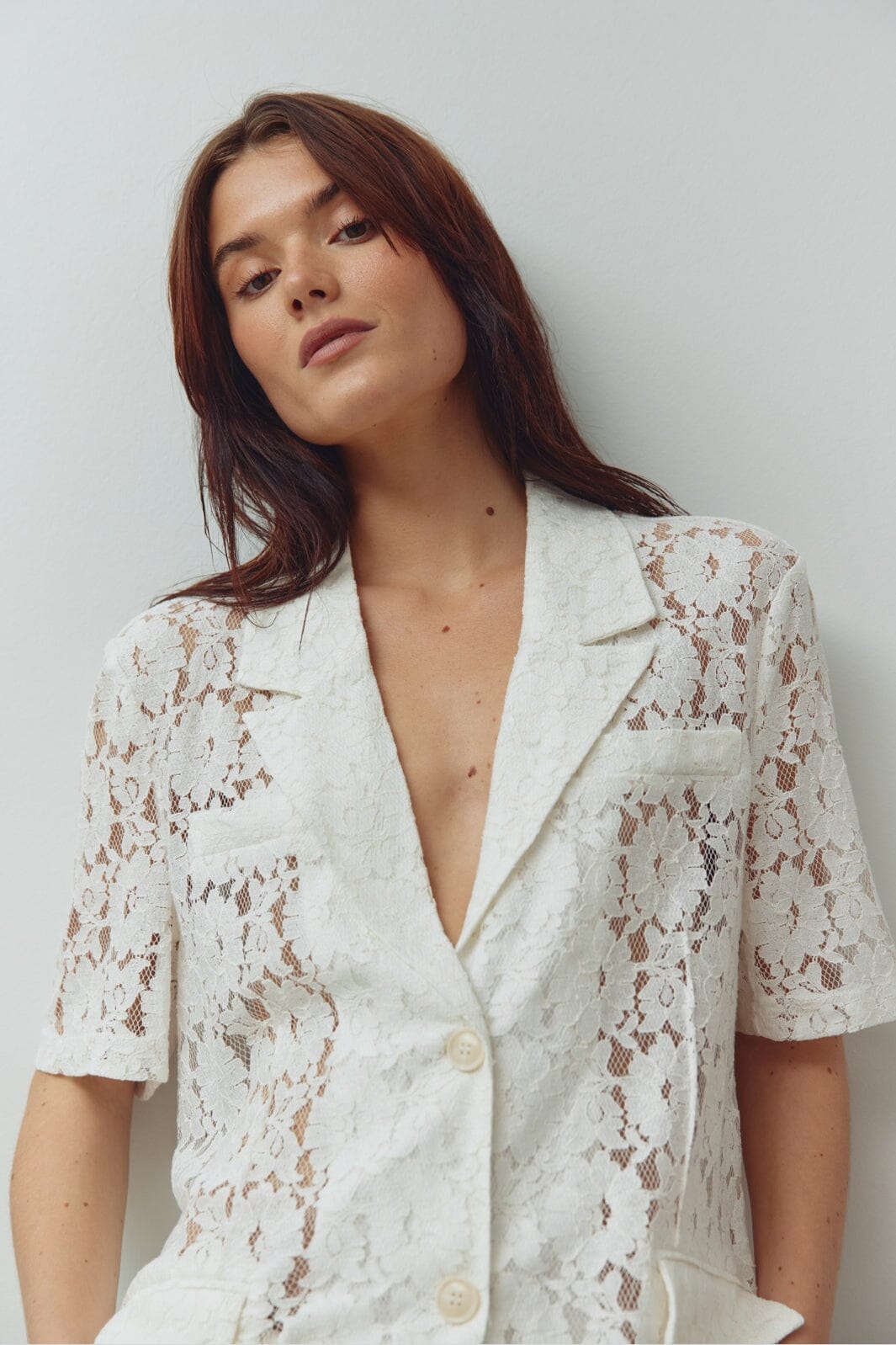 Noella - N-Leanne Blazer 15090002 - 974 - Ivory