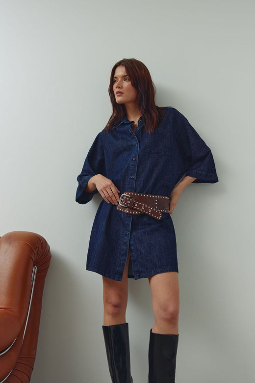 Noella - N-Leolani Dress 15240001 - 1319 - Blue Wash Kjoler 