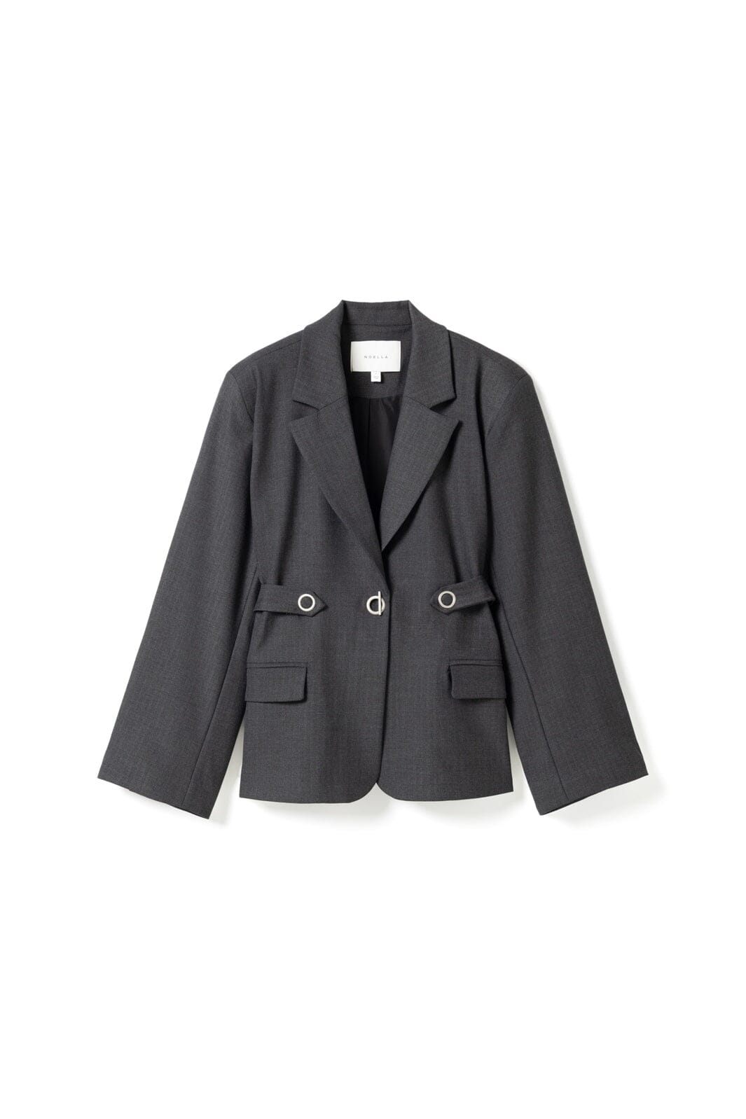 Noella - N-Marice Blazer 16150003 - 1487 - Grey Herringbone