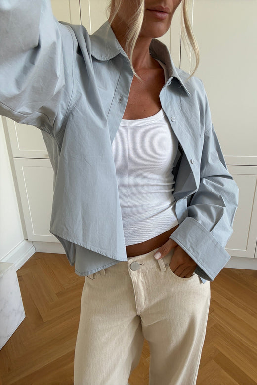 Noella - N-Marlon C Shirt 16050002 - 1004 - Dusty Blue Skjorter 