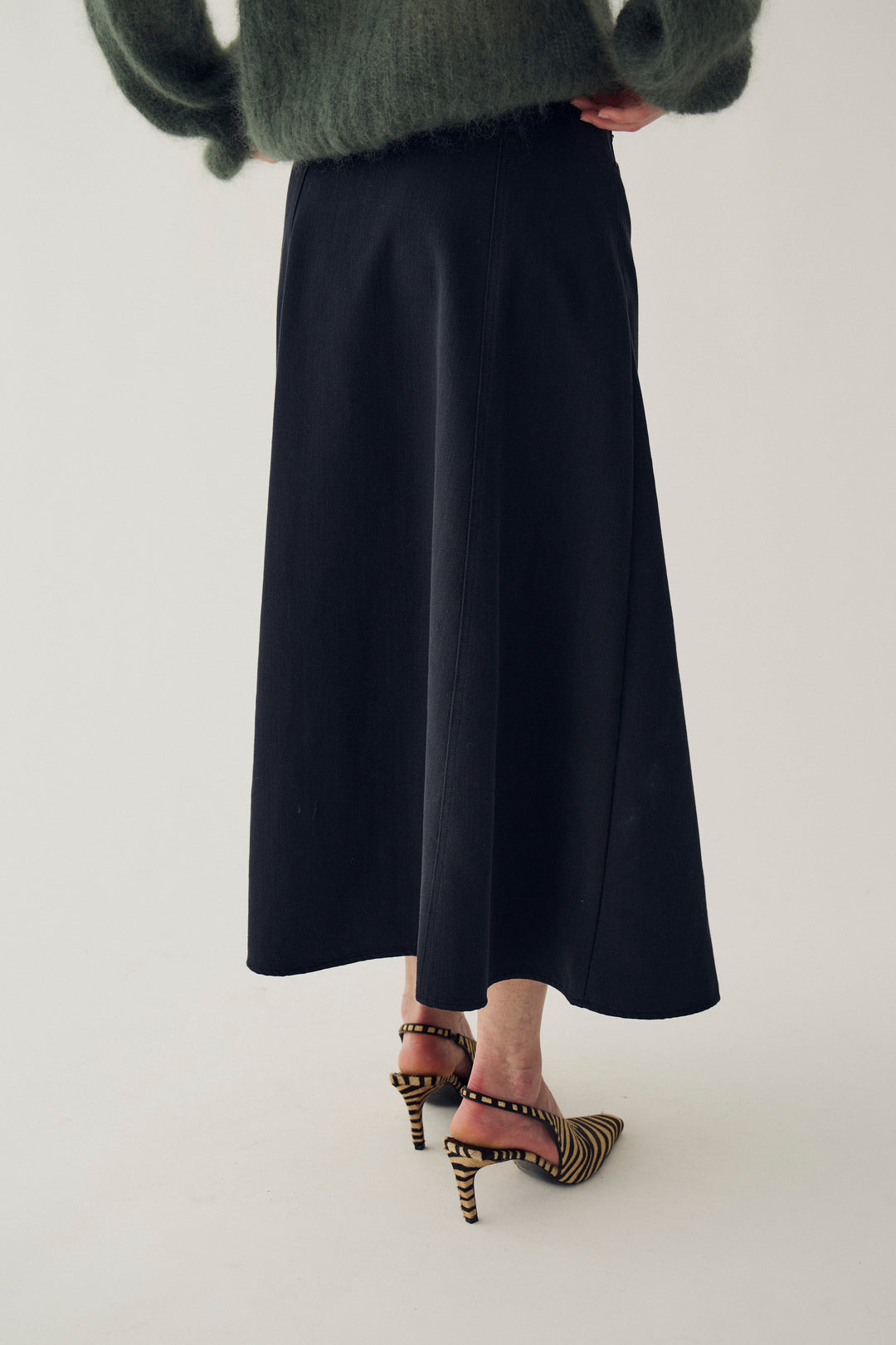 Noella - N-Martella Skirt 16140004 - 089 - Black Washed Nederdele 
