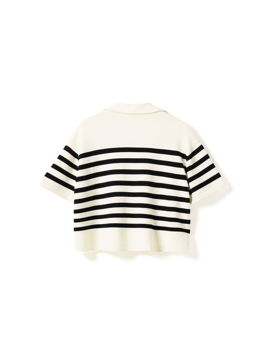 Noella - N-Maryann Knit 15540001 - 1454 - Darryll Black Stripe Strikbluser 