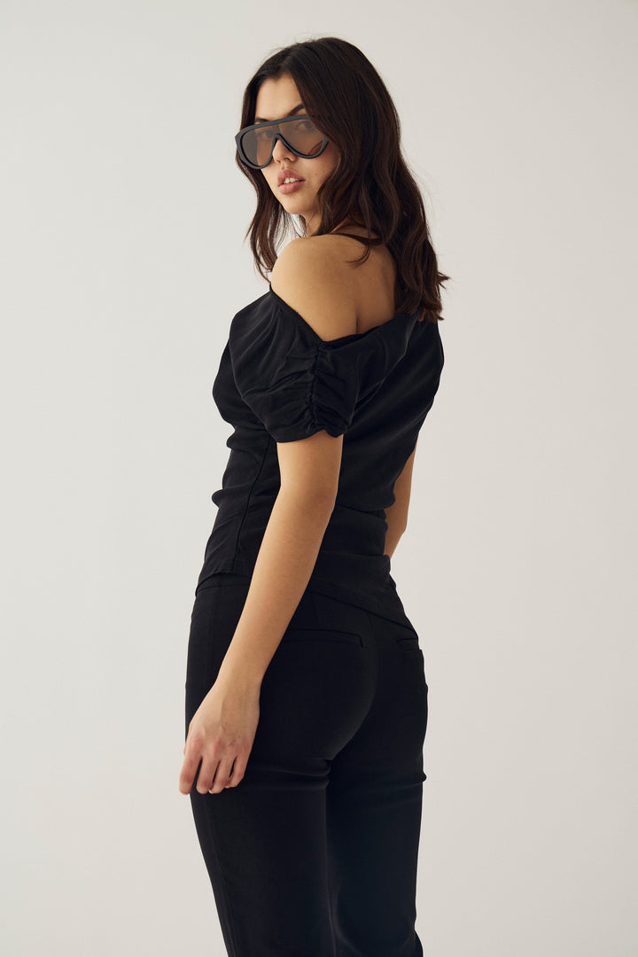Noella - N-Maryanna Blouse 14570005 - 004 - Black Bluser 